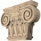 Ekena Millwork 12 7/8"W x 6 1/4"BW x 2 5/8"D x 9 1/8"H Large Bradford Roman Ionic Capital, Cherry CAP12X02X09BRCH - alternate 3